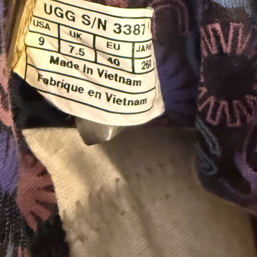 UGG Black Lo Pro Fold Over Boots - Picture 14 of 14